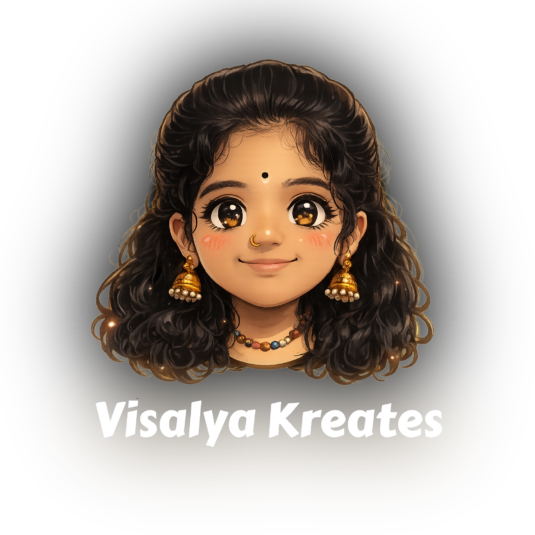 visalya kreates crochet website home page logo india